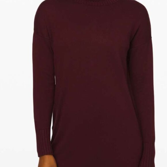 lululemon athletica Dresses & Skirts - Lululemon Softer Still Dress in Garnet in Small